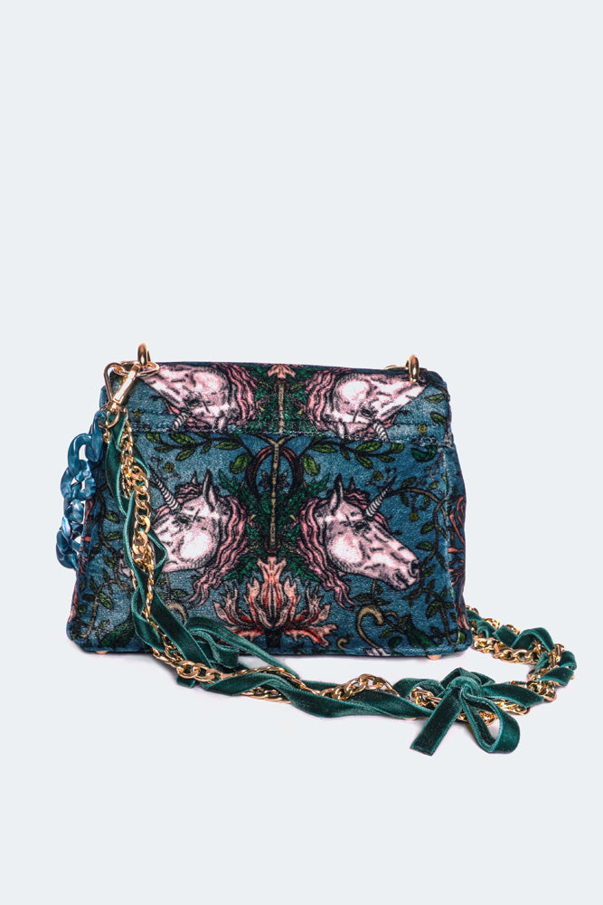 Clea in MYSTIC RABBIT Crossbody Handbag - Made To Order