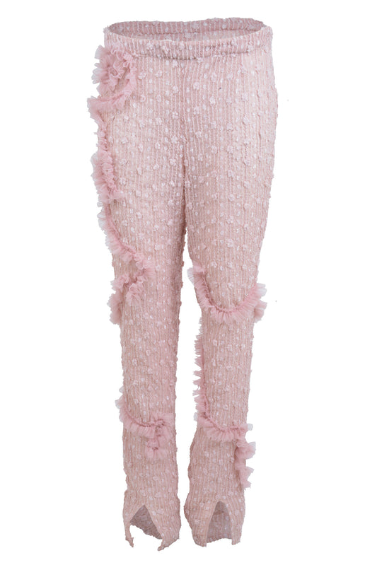 Berenice Trousers in Pink  - Made To Order