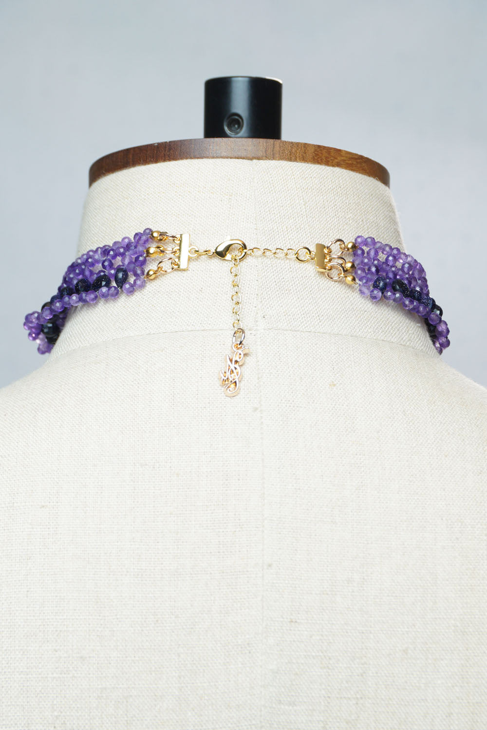 Teodia Choker in Amethyst - Made To Order