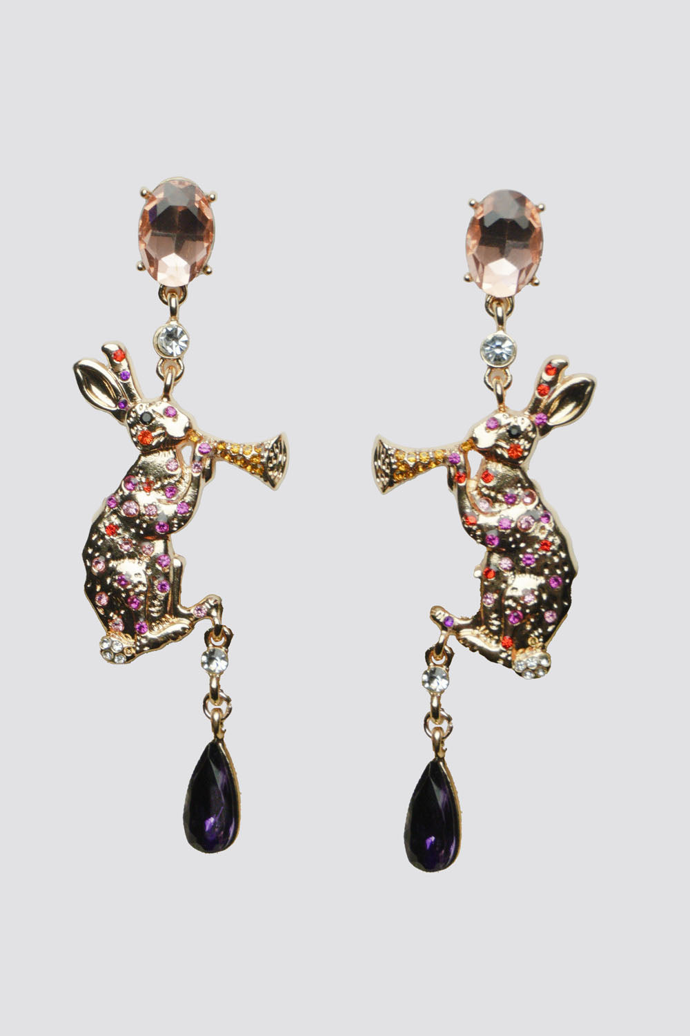 Boucles d'oreilles Lapin Mystique